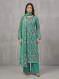 Mint Rose – Printed Lawn with Bottom Patch
